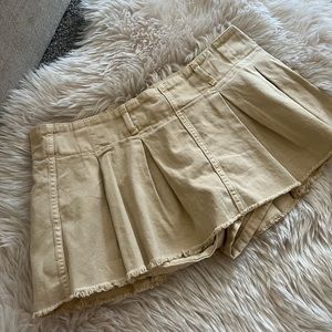Free people khaki skirt